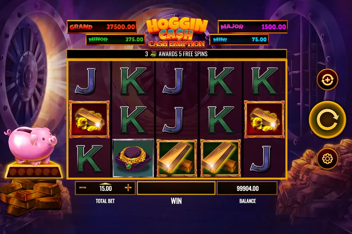 Cash Eruption Hoggin Cash Slot